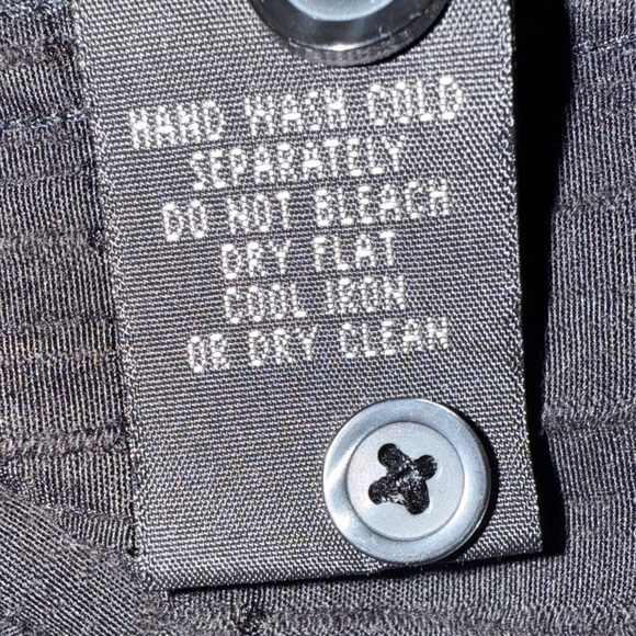 Kenneth Cole New York Black Textured Long Sleeve Popover Shirt Men’s Size - XL - Picture 7 of 12